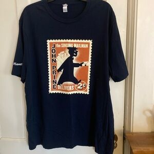 NWT Navy Graphic Band T-Shirt - John Prine